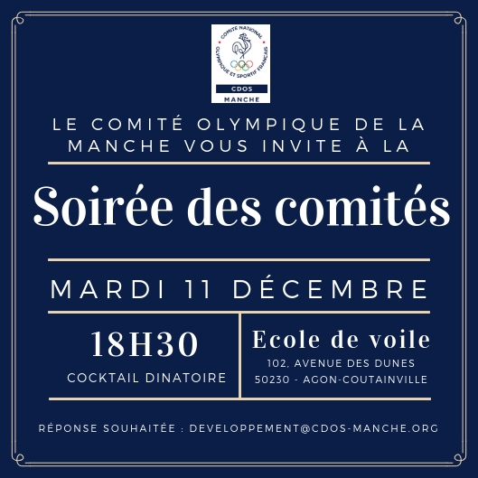 Soirée des comités départementaux sportifs Soirée des comités départementaux sportifs