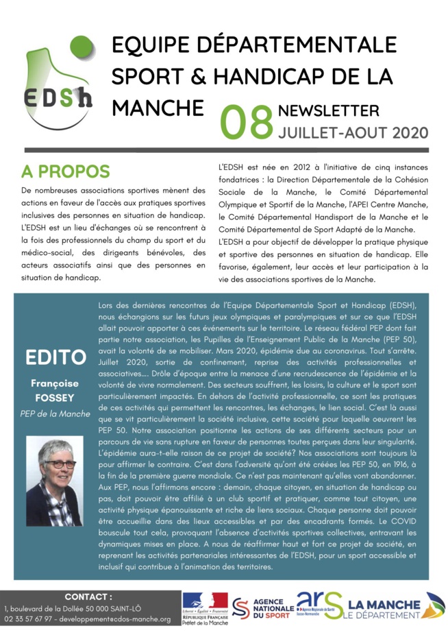 Newsletter EDSH n°8