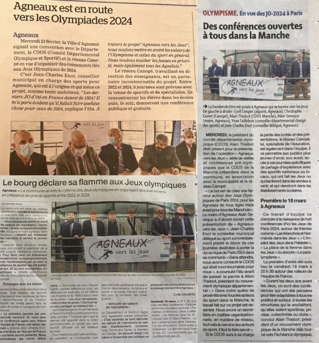 "Agneaux vers les Jeux" est lancé ! "Agneaux vers les Jeux" est lancé !