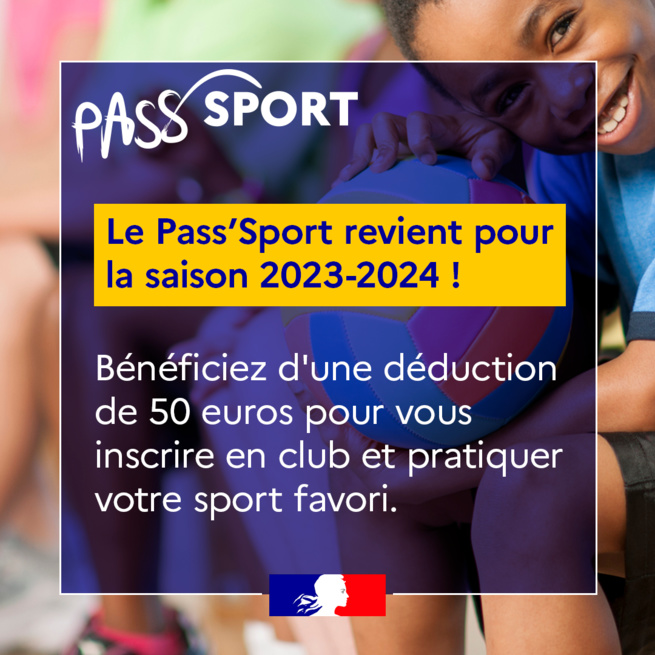 Pass'Sport : édition 2023 Pass'Sport : édition 2023