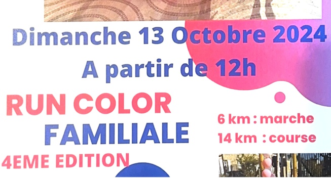 La Run Color Amstramfoot approche ! La Run Color Amstramfoot approche !