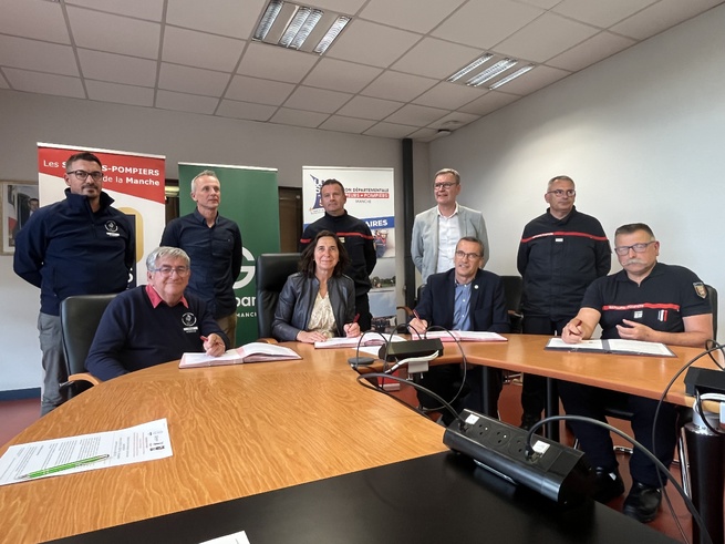 Les Sapeurs Pompiers, Groupama et le CDOS ensemble pour les gestes qui sauvent !