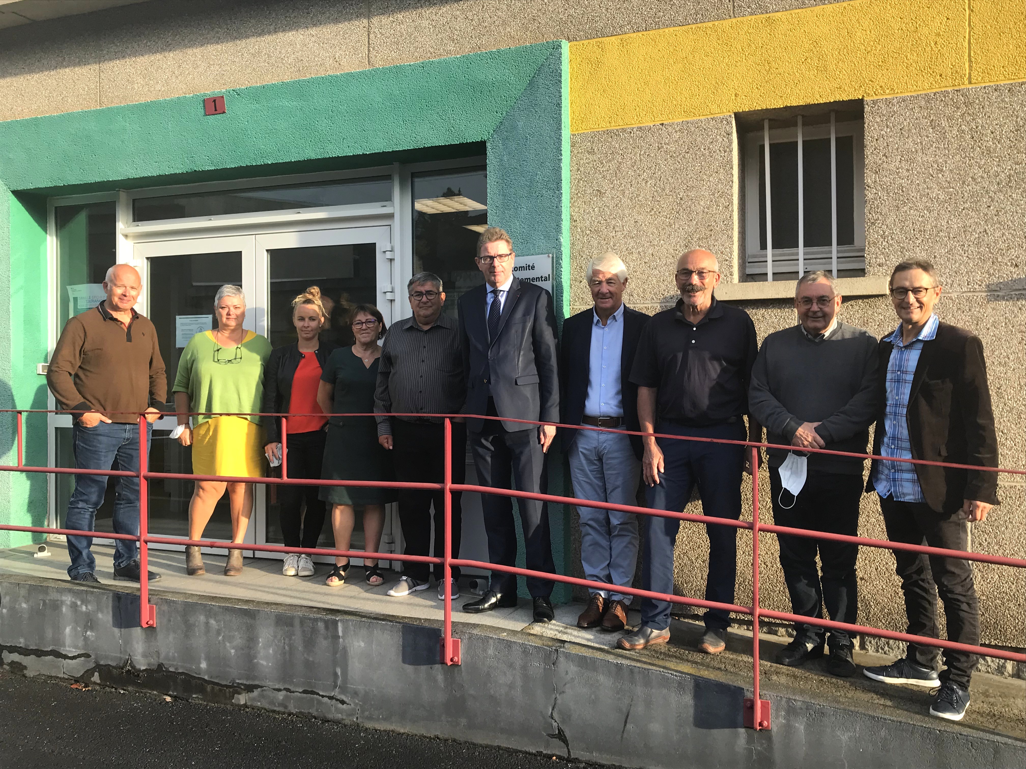 Le Préfet de la Manche en visite au CDOS Le Préfet de la Manche en visite au CDOS
