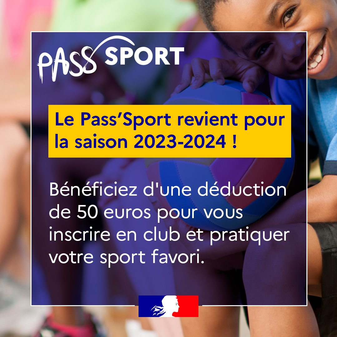 Pass'Sport : édition 2023 Pass'Sport : édition 2023